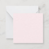 Carte De Correspondance Jolie Saint-Valentin (Dos)