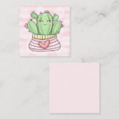 Carte De Correspondance Jolie Saint-Valentin (Devant / Derrière)