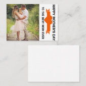CARTE DE CORRESPONDANCE JONNE ANNIVERSAIRE MAMAN (Devant / Derrière)
