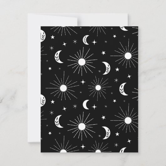 Carte De Correspondance Jour et nuit 3 (Dos)