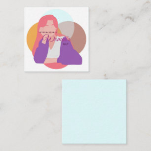 Carte De Correspondance Journée internationale de la femme