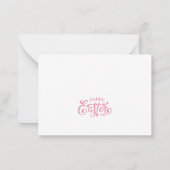 Carte De Correspondance Joyeuse fête des Mères (Dos)