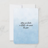 Carte De Correspondance Joyeuses Pâques Bébé Fille (Dos)