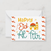 Carte De Correspondance Joyeux Aïd (Devant)