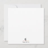 Carte De Correspondance Joyeux anniversaire (Dos)