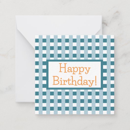 Carte De Correspondance Joyeux Anniversaire (Devant)