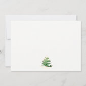 Carte De Correspondance Joyeux Anniversaire Enfant Pingouin Hiver Pastel M (Dos)