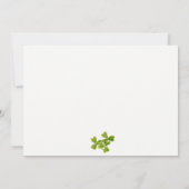 Carte De Correspondance Joyeux Anniversaire Enfants Thème Saint-Patrick Ch (Dos)