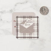 Carte De Correspondance Joyeux Anniversaire Fils (Devant/Arrière en situation)