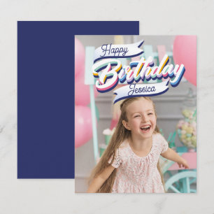 Carte De Correspondance Joyeux anniversaire personnalisable