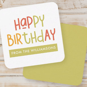Carte De Correspondance Joyeux Anniversaire Prépa Amusant et Familial