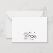 Carte De Correspondance Joyeux chauve-souris d'anniversaire (Dos)