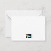 Carte De Correspondance Joyeux Confetti anniversaire (Dos)