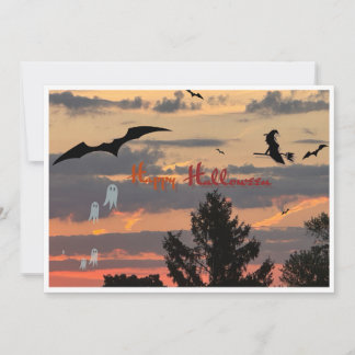 Carte De Correspondance Joyeux Halloween