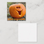 Carte De Correspondance Joyeux Halloween ! (Devant / Derrière)
