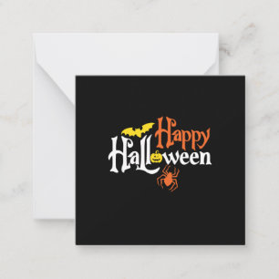 Carte De Correspondance Joyeux Halloween Joyeux Anniversaire Halloween