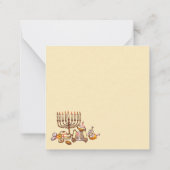 Carte De Correspondance Joyeux Hanoucca (Dos)