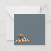 Carte De Correspondance Joyeux Hanouka (Dos)