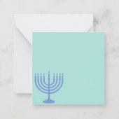 Carte De Correspondance Joyeux Hanukkah (Dos)