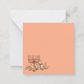 Carte De Correspondance Joyeux Hanukkah (Dos)