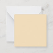 Carte De Correspondance Joyeux jour de l'Action de grâce (Dos)