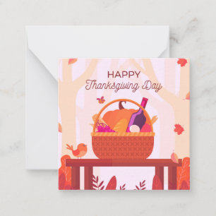 Carte De Correspondance Joyeux jour de l'Action de grâce