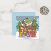 Carte De Correspondance Joyeux Noël (Devant/Arrière en situation)