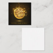 Carte De Correspondance Joyeux Noël (Devant / Derrière)