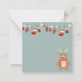 Carte De Correspondance Joyeux Noël (Dos)