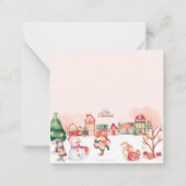 Carte De Correspondance Joyeux Noël (Dos)