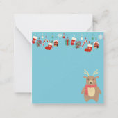 Carte De Correspondance Joyeux Noël (Dos)