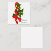 Carte De Correspondance Joyeux Noël (Devant / Derrière)