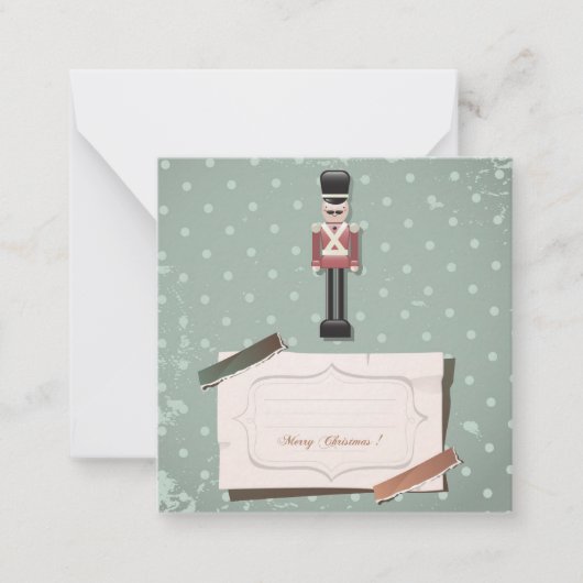 Carte De Correspondance Joyeux Noël/Bonne fête (Devant)