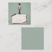 Carte De Correspondance Joyeux Noël/Bonne fête (Devant / Derrière)