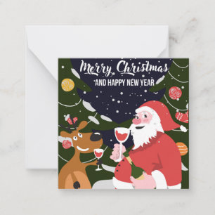 Carte De Correspondance Joyeux Noël/Bonne fête