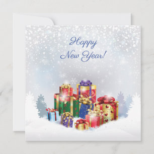 Carte De Correspondance Joyeux Noël et Bonne Année ! 20XX XMAS