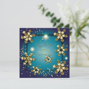 Carte De Correspondance Joyeux Noël et Bonne Année ! XMAS 2026