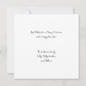 Carte De Correspondance Joyeux Noël Père Noël (Dos)