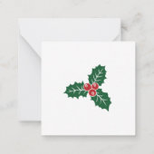Carte De Correspondance Joyeux Père Noël (Dos)