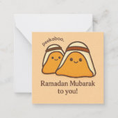 Carte De Correspondance Joyeux Ramadan Mubarak à Vous (Devant)