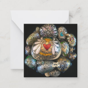 Carte De Correspondance Joyeux rochers d'anniversaire ! Par Julie Ann Stri