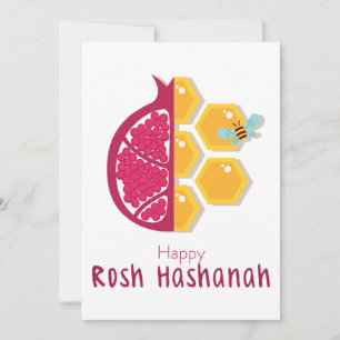 Carte De Correspondance Joyeux Rosh Hashanah Joyeux Nouvel An Fêtes
