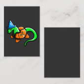 Carte De Correspondance Joyeux Samhain ! ! (Devant / Derrière)