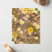 Carte De Correspondance Jungle imaginaire 2 (Devant/Arrière en situation)