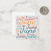 Carte De Correspondance Juno (Devant/Arrière en situation)