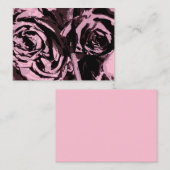 Carte De Correspondance Juste quelques Roses (Devant / Derrière)