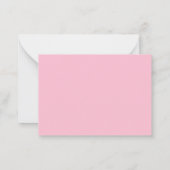 Carte De Correspondance Juste quelques Roses (Dos)