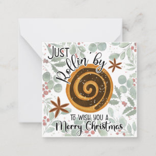 Carte De Correspondance juste Rollin by pour vous souhaiter un joyeux Noël