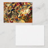 Carte De Correspondance Kandinsky - Composition VII (Devant / Derrière)