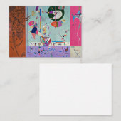 Carte De Correspondance Kandinsky - Diverses pièces (Devant / Derrière)